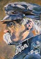Józef Piłsudski - oil on canvas. Author: Jerzy Kaczorek